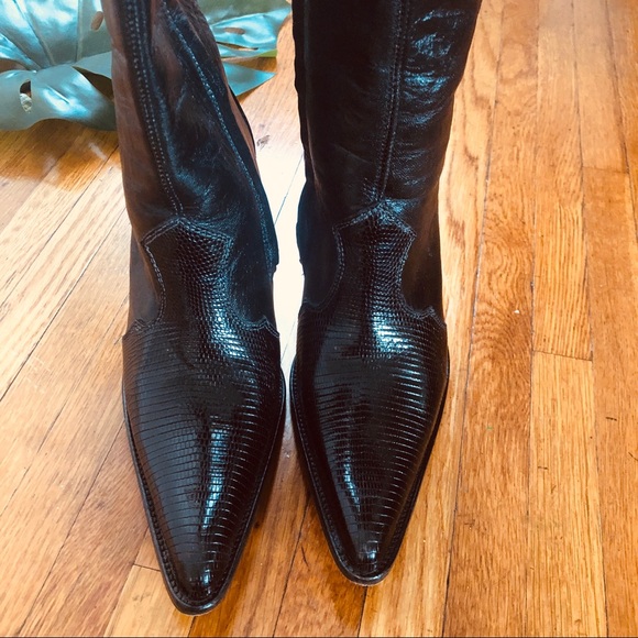 Los Altos Ladies Genuine Leather Boots W/Zipper - Picture 7 of 7